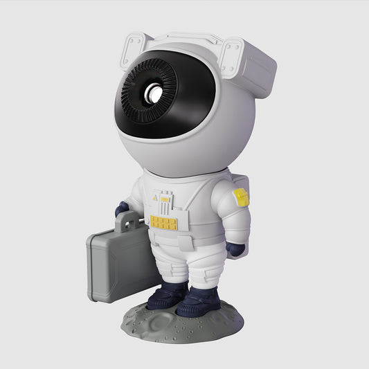 Children's Creative Gift: Astronaut Galaxy Projector Lamp