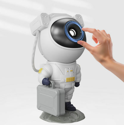Children's Creative Gift: Astronaut Galaxy Projector Lamp
