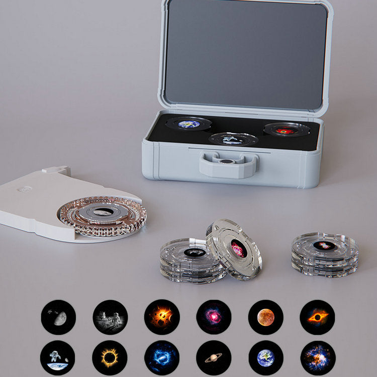 Children's Creative Gift: Astronaut Galaxy Projector Lamp